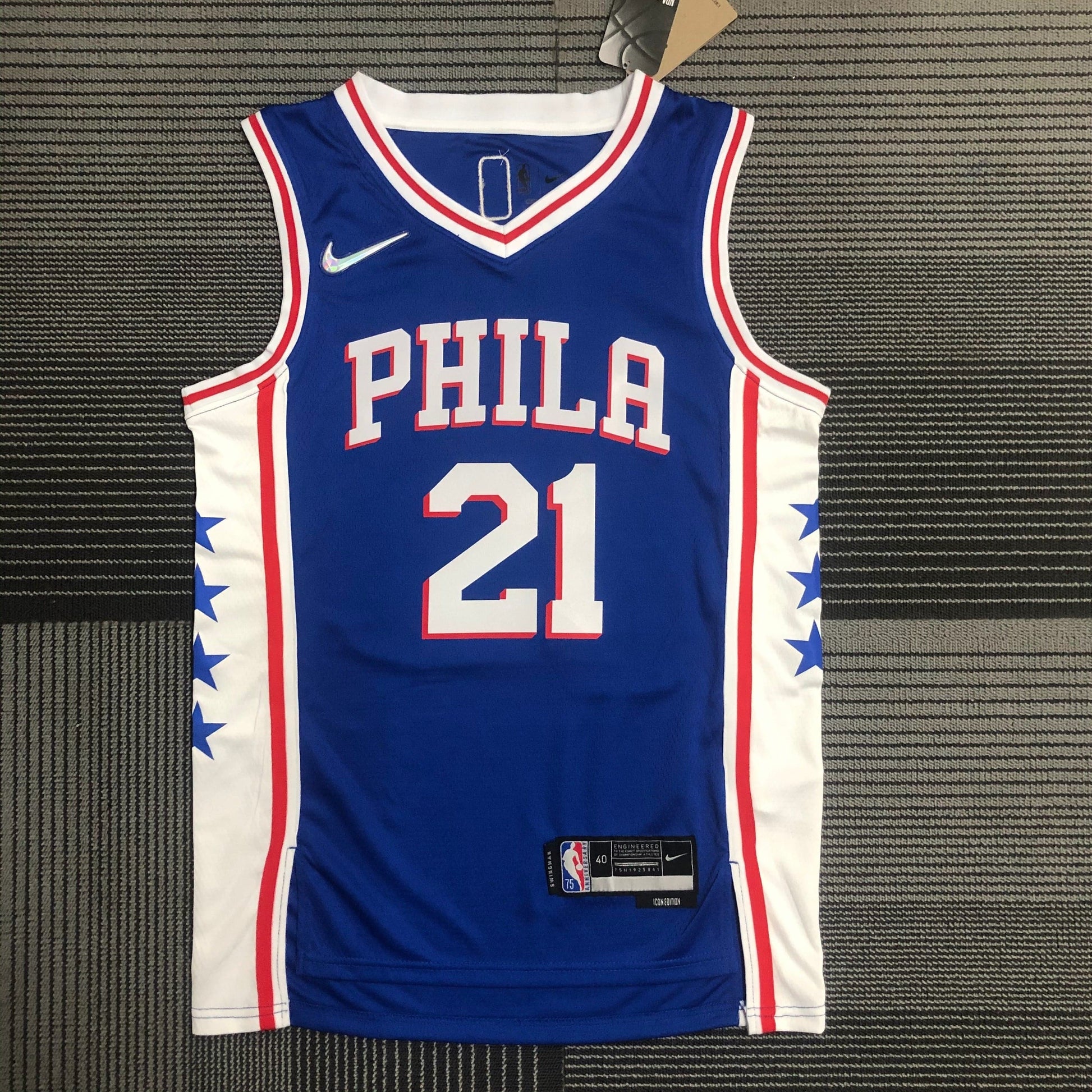 Jersey Philadelphia 76ers Icon Edition Diamante 75th - GOAT STORE