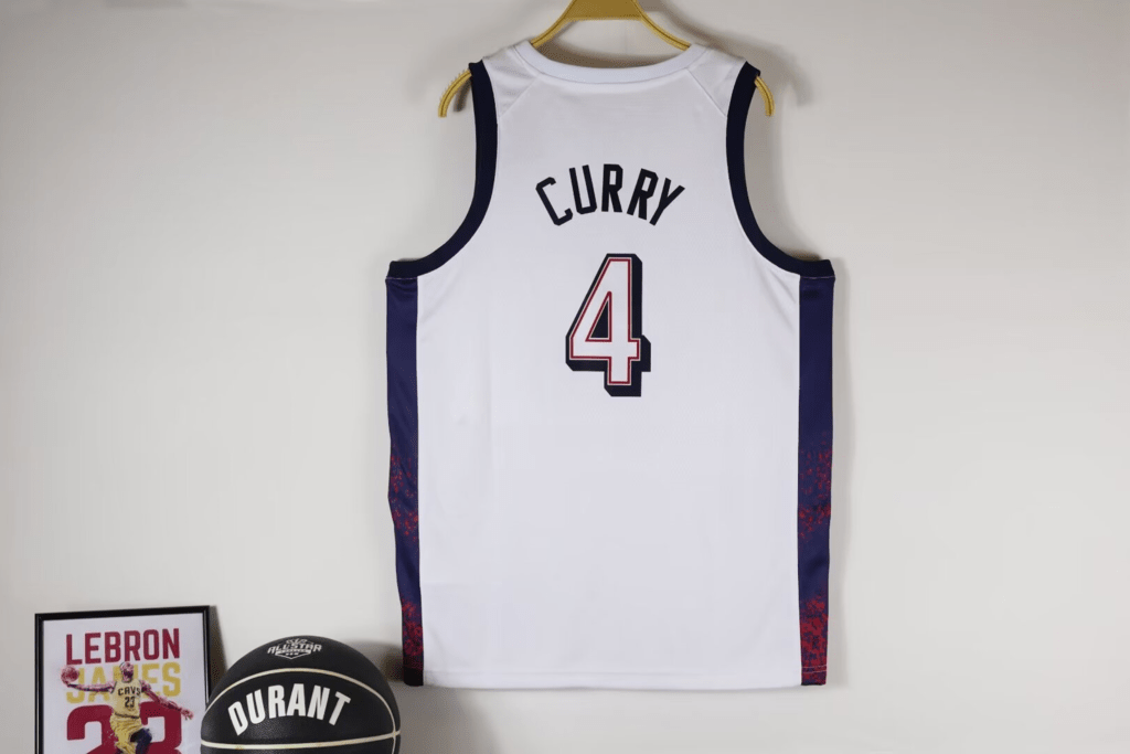 Jersey USA team Olimpíadas Paris 2024 Blanca - Dream Team - GOAT STORE