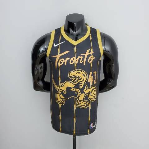 Jersey Toronto Raptors Black and Gold- Vince Carter - GOAT STORE