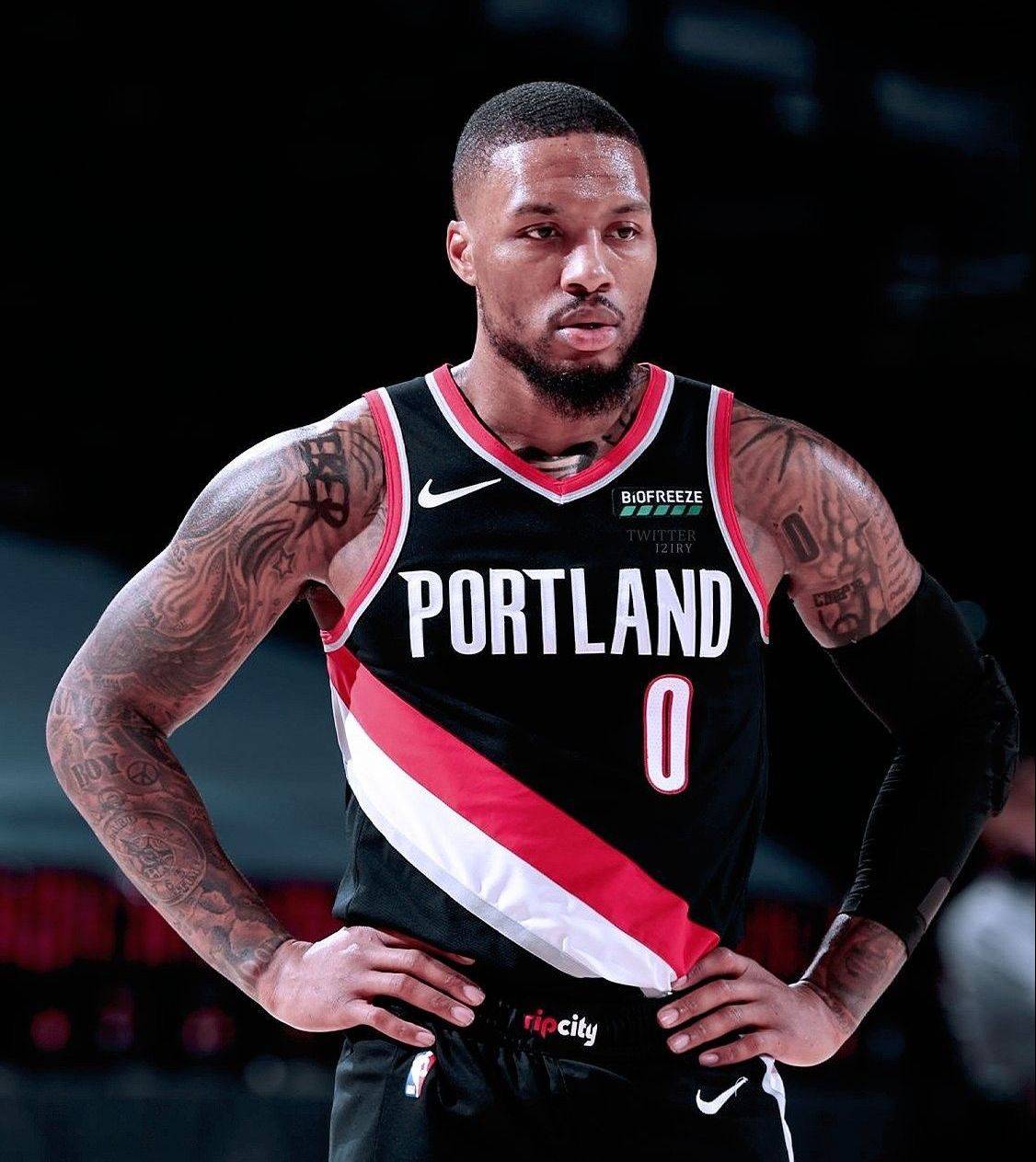 Jersey Portland Trail Blazers Icon Edition - Damian Lillard - GOAT STORE